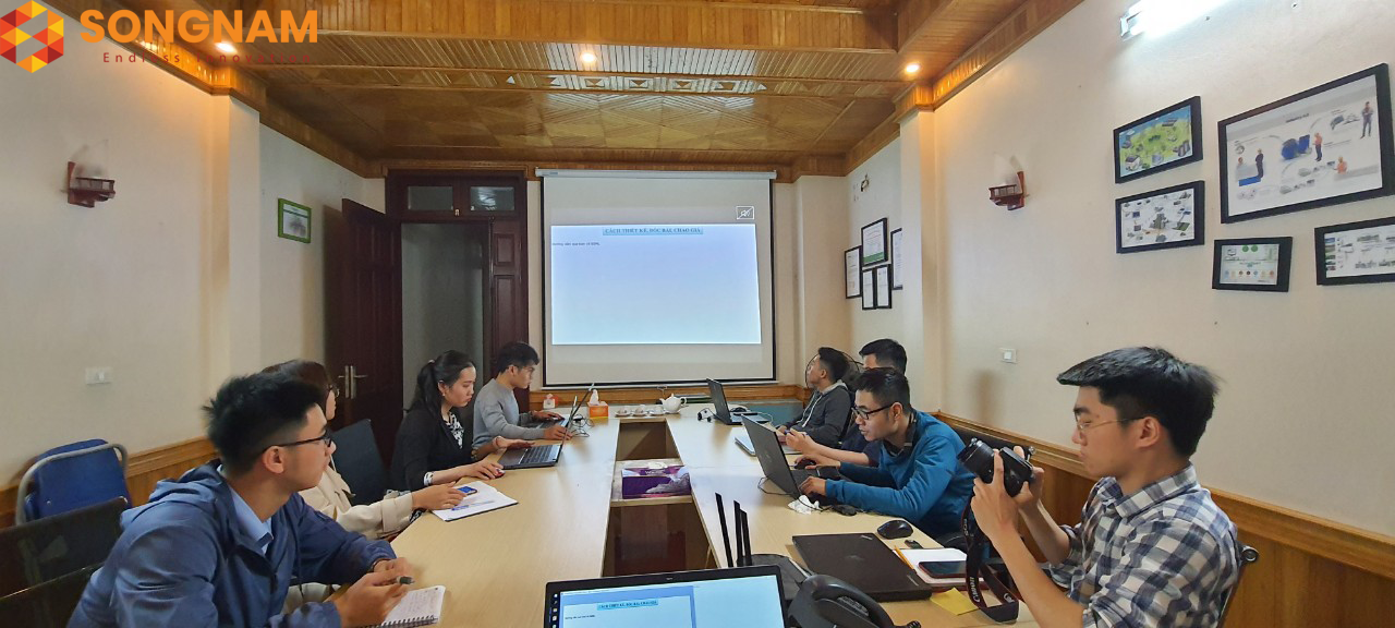 Ngày 25/03/2021 Song Nam tổ chức training cho phòng dự án lần 2