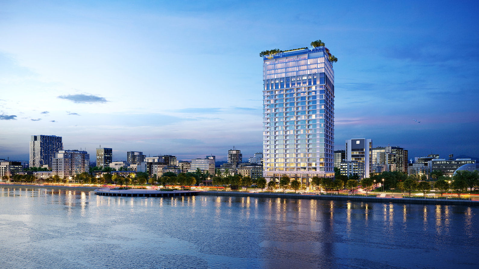 DỰ ÁN THÁP VEN SÔNG – THAI HOLDING