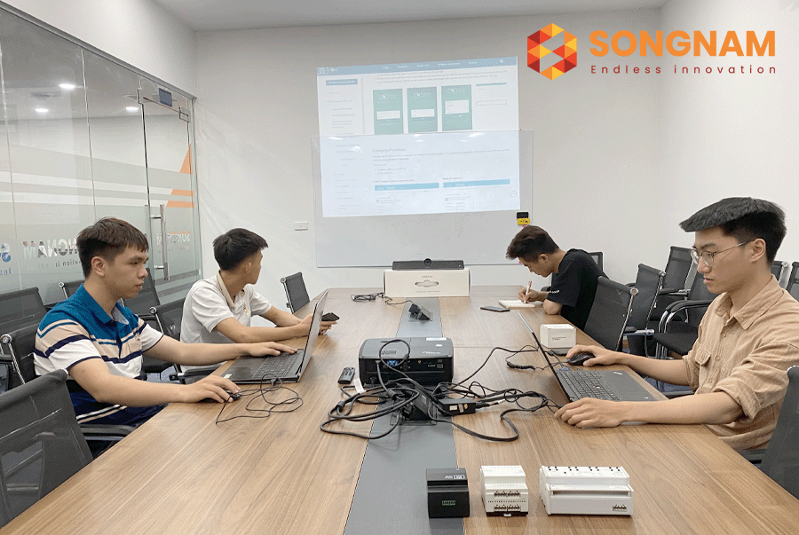 Ngày 24/5/2022 Song Nam Group tổ chức training cho team Smarthome