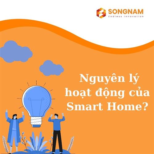 Nguyên lý hoạt động Nhà thông minh Smart Home | Song Nam Group